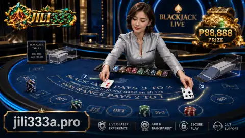 JILI333 live dealer scene showing table movement between visible round states